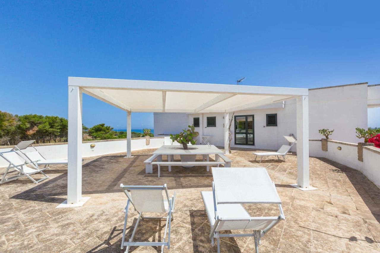 Residence Punta Cassano - In Piscina Sulla Spiaggia Di Sabbia San Foca Exterior foto